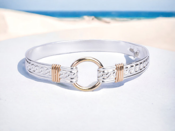 Sterling Silver Circle of Life Bracelet 7