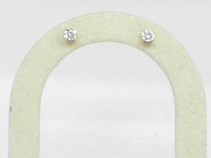 14k Yellow Gold Lab Diamond 0.47ct Stud Earrings