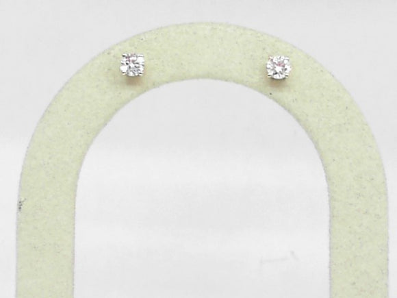 14k Yellow Gold Lab Diamond 0.47ct Stud Earrings