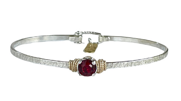 Earth Grace January Birthstone Bracelet 7