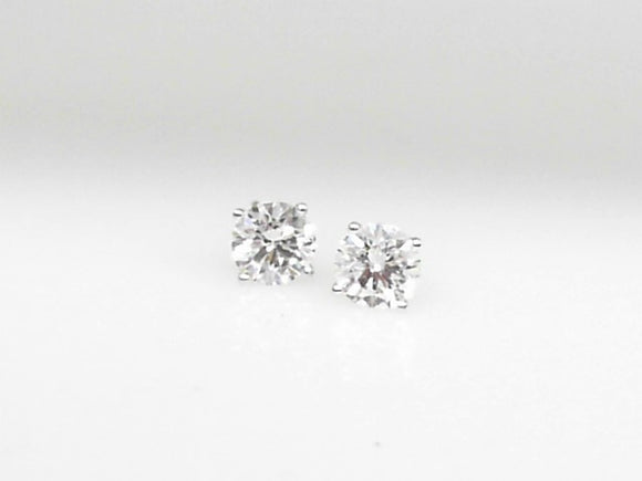 White Gold Lab Grown Diamond Studs