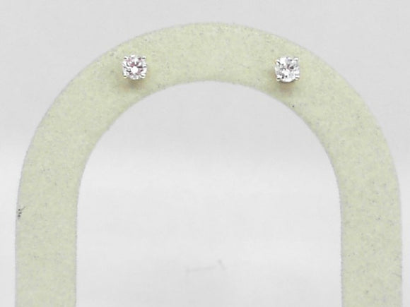14k Yellow Gold Lab Diamond 0.48ct Stud Earrings