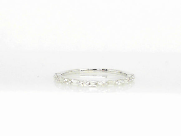 White Gold Diamond Band