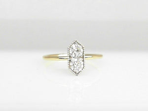 14k Two-Tone Lab Diamond 0.50ct Ring