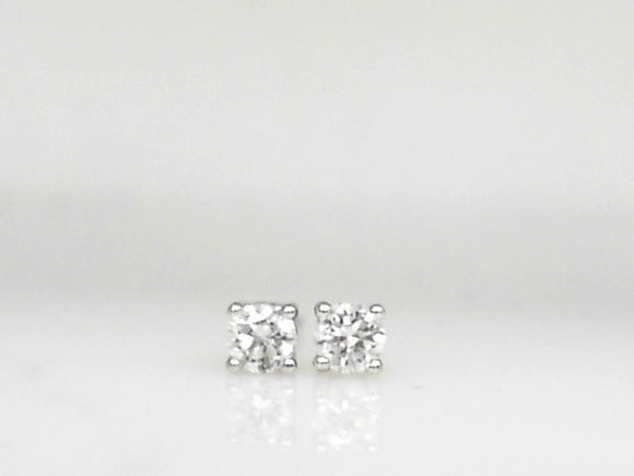 Sterling Silver Lab Grown Diamond Studs