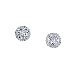 Lafonn 1.3 CTW Simulated Halo Stud Earrings