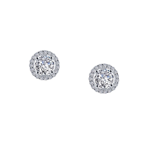 Lafonn 1.3 CTW Simulated Halo Stud Earrings