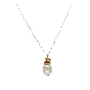 Earth Grace Freshwater Pearl Necklace