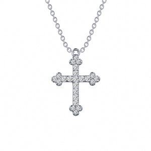 Lafonn Simulated Diamond Cross Necklace
