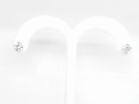 White Gold Lab Diamond 1.19ct Stud Earrings