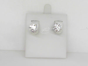 Sterling Silver Swarovski Crystal Stud Earrings