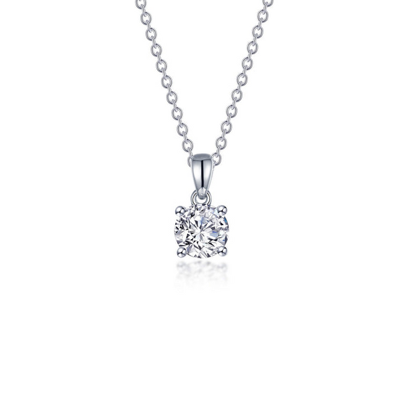 Lafonn 1.00ctw 4 Prong Solitare Necklace 20