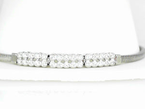 White Gold Diamond Add-A-Link Bracelet