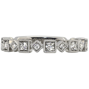 14K WG .33 CTW Stackable Diamond Band #17335